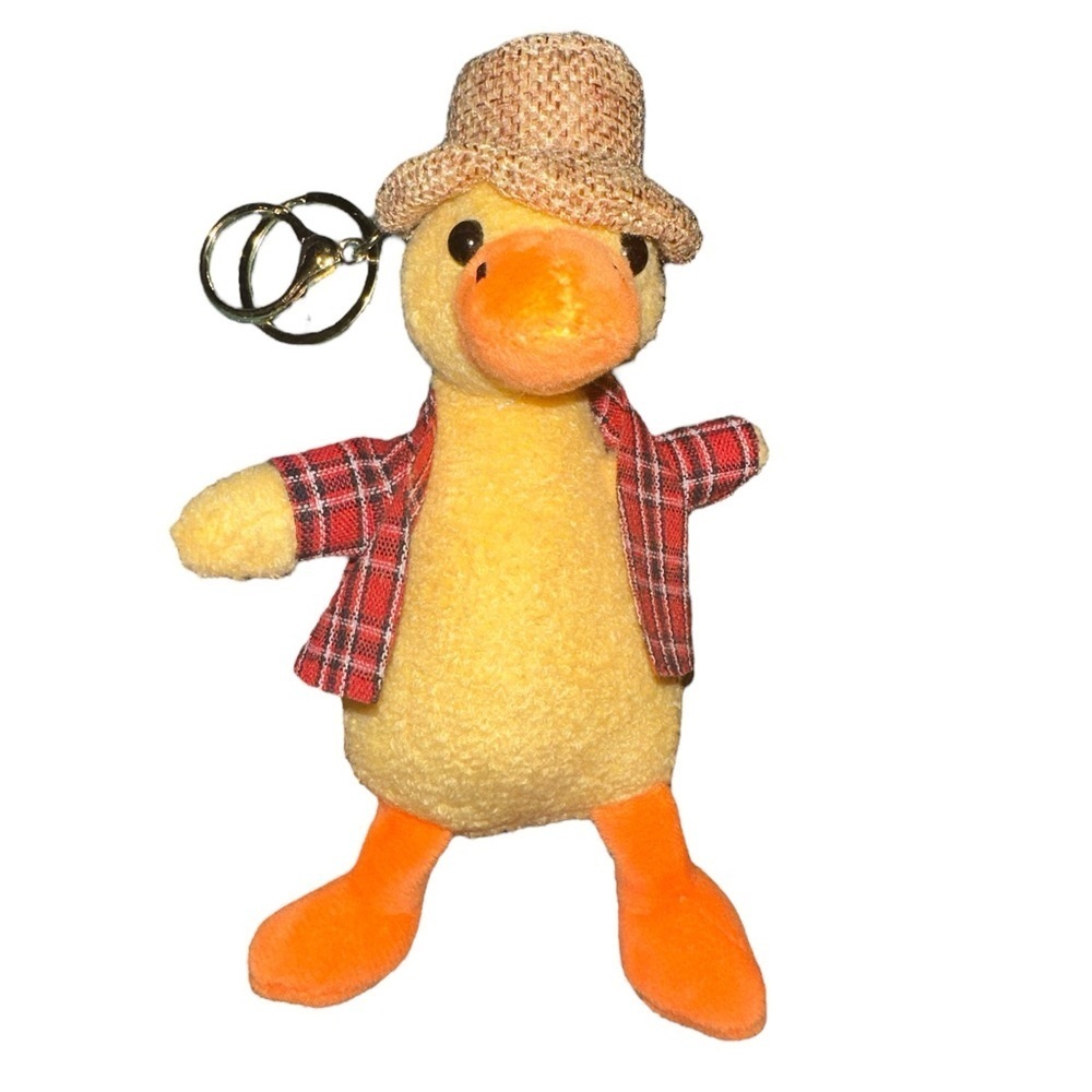NWT Yellow Duck Red Shirt Keychain​​